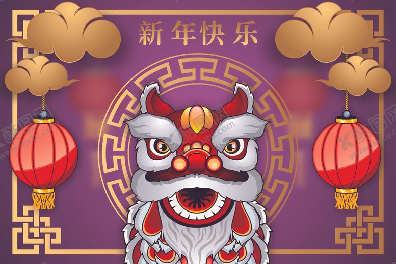编号：10083110240216155612【酷图网】源文件下载-新年
