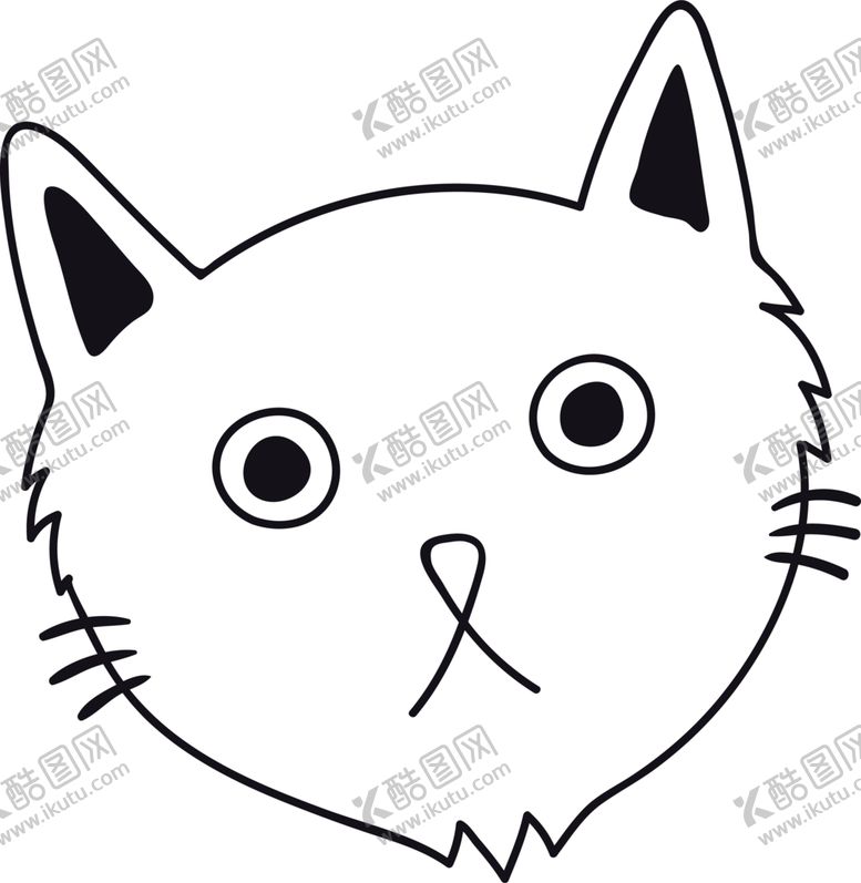 编号：20757907081338034198【酷图网】源文件下载-手绘卡通猫