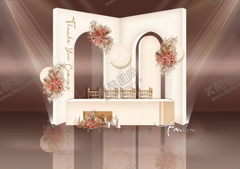 编号：23258810090424129577【酷图网】源文件下载-婚礼签到区