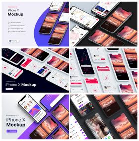 UI手机手机壳界面样机