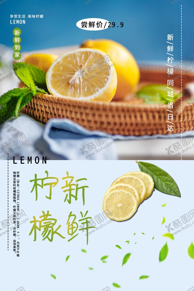 编号：30306309200225271211【酷图网】源文件下载-柠檬