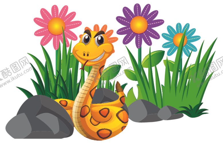 编号：91114210301707547868【酷图网】源文件下载-卡通蛇