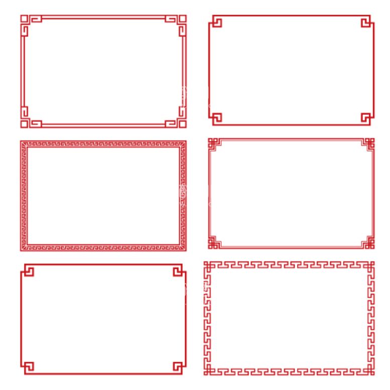 编号：20773210231716537844【酷图网】源文件下载-边框 