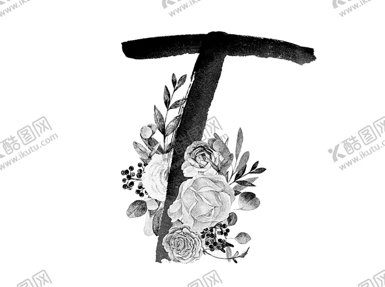 编号：34180102010242012316【酷图网】源文件下载-手绘花卉
