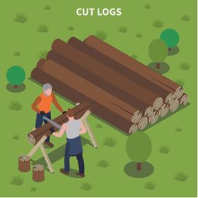 日常生活工作插画