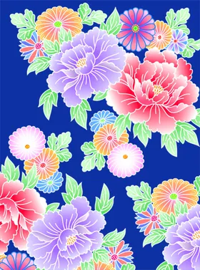 中式花纹底边框回字边框日框