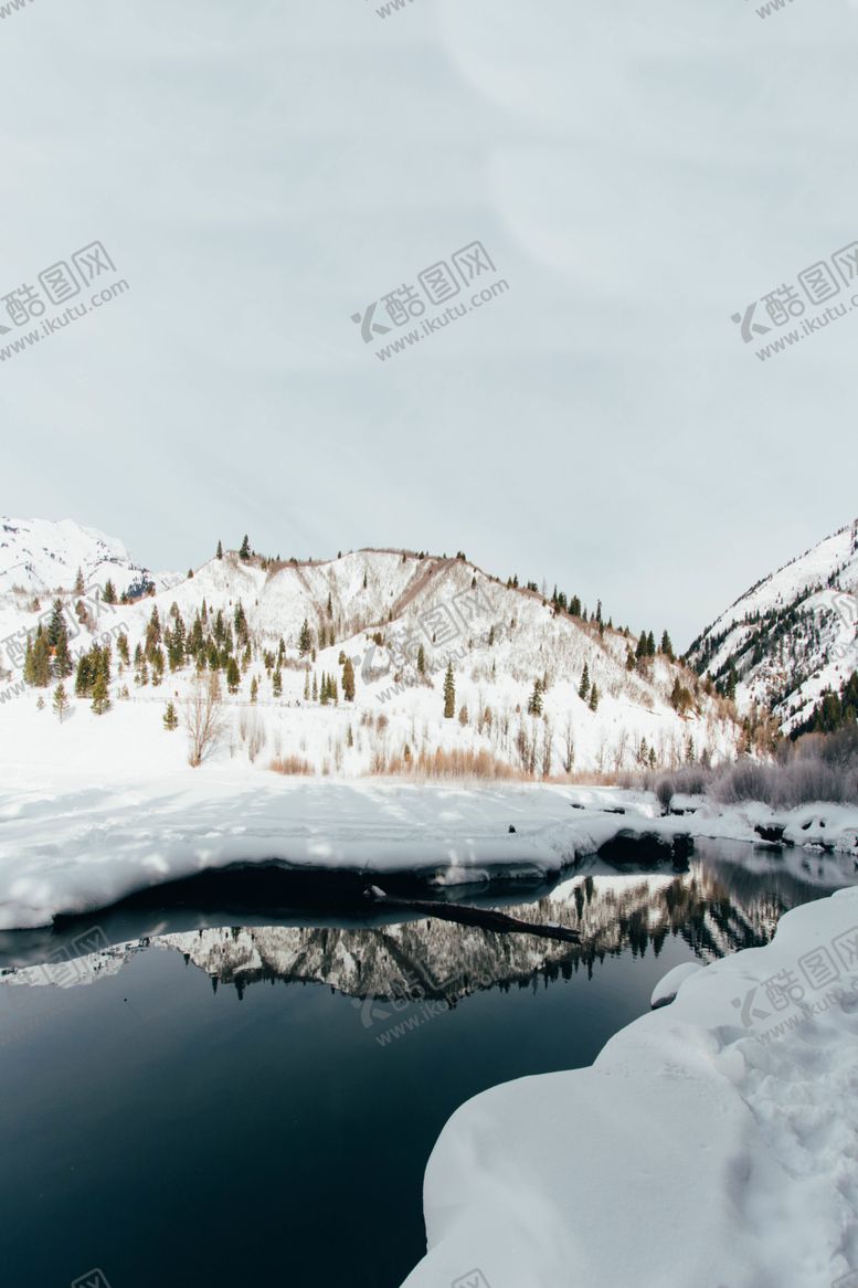 编号：18076512111145387426【酷图网】源文件下载-雪山挂画