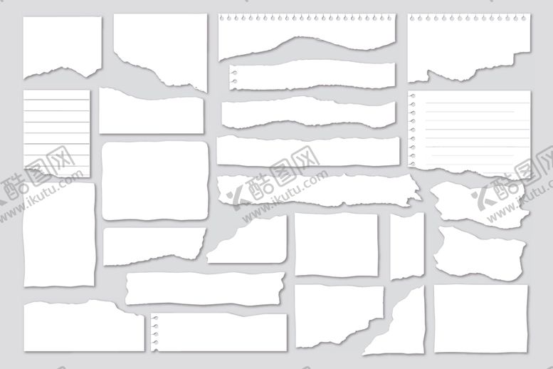 编号：23792410210343057278【酷图网】源文件下载-手撕纸