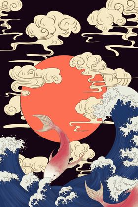 国潮海报设计图片