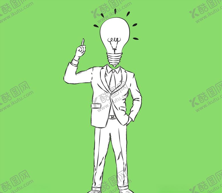 编号：67195609261025378253【酷图网】源文件下载-男子想法概念