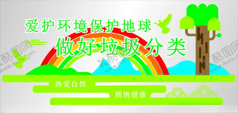 编号：93120601291310247818【酷图网】源文件下载-垃圾分类宣传知识点文化墙设计