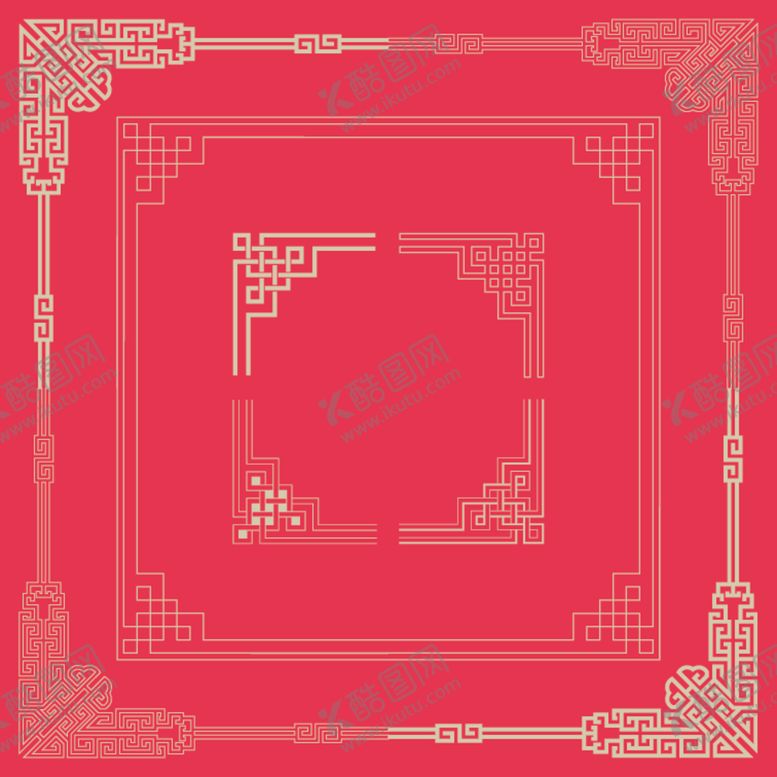编号：47822605020858509638【酷图网】源文件下载-中式边框
