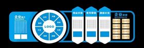 大气立体企业理念文化墙