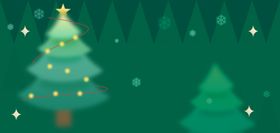 绿色圣诞节背景