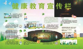 健康教育宣传栏知识展板