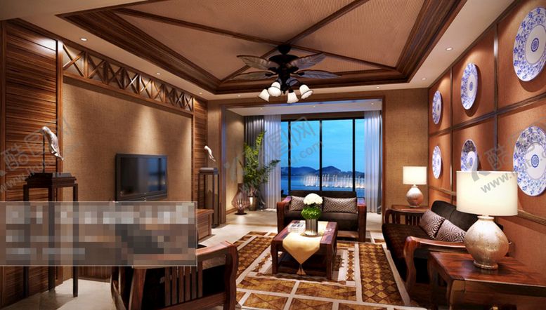 编号：77509709201542546930【酷图网】源文件下载-客厅空间