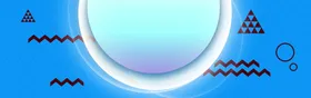 BANNER背景展板企业展板橙色