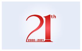 21周年庆logo