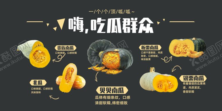 编号：38546106291623131206【酷图网】源文件下载-南瓜美食多样吃法展示