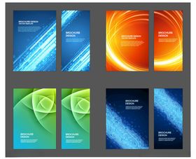 多彩渐变背景矢量素材