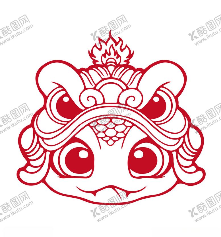 编号：86423102061408085915【酷图网】源文件下载-剪纸蛇