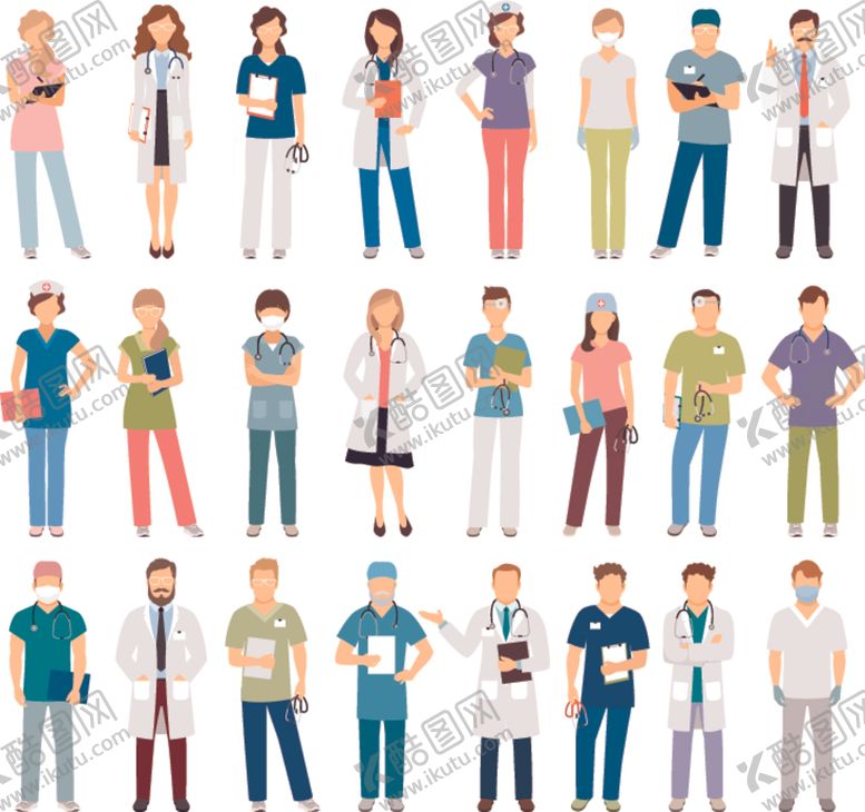 编号：35905210301326545505【酷图网】源文件下载-扁平医生
