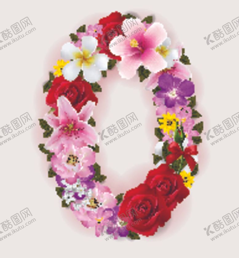 编号：38779110181514301829【酷图网】源文件下载-鲜花数字