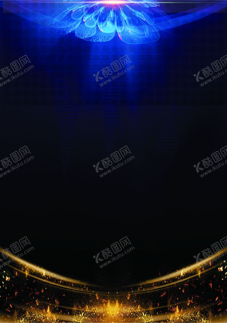 编号：69032905122001503311【酷图网】源文件下载-黑金背景