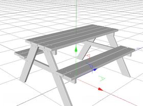 C4D模型  桌子