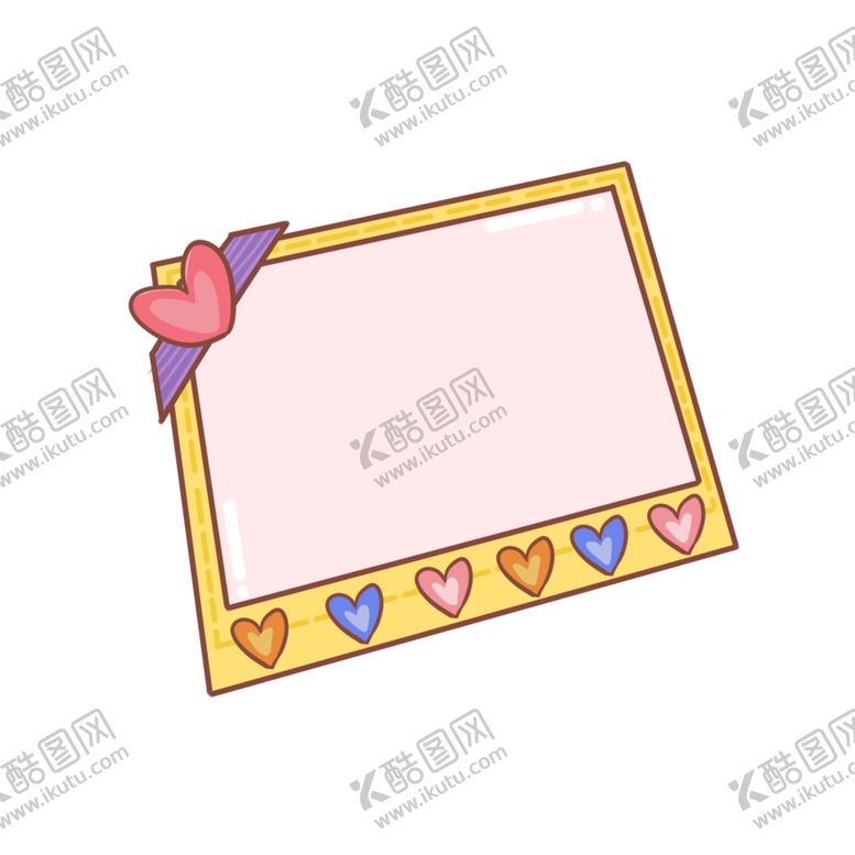 编号：70472610060323032844【酷图网】源文件下载-卡通边框简洁边框