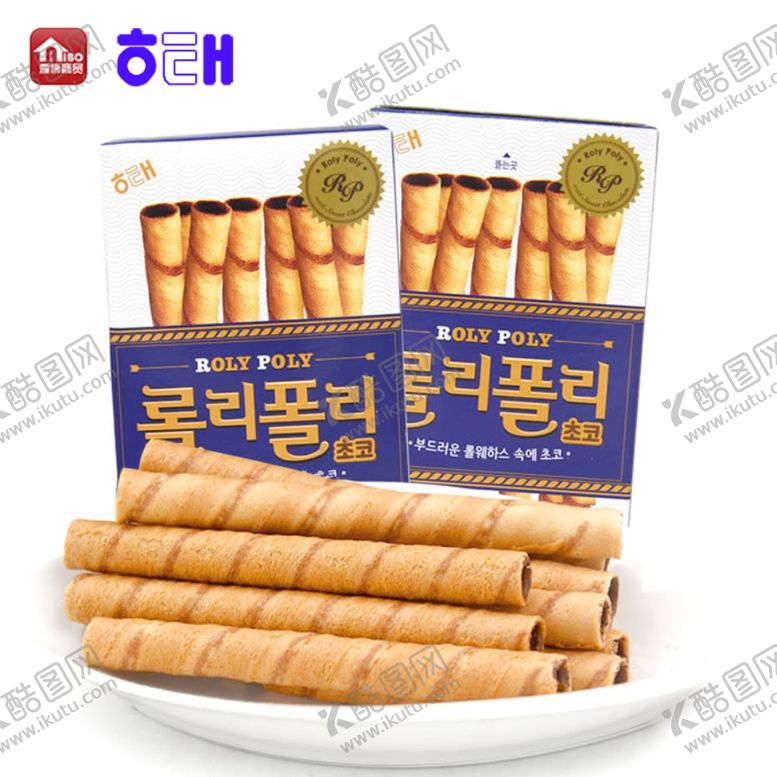 编号：46045207132151388149【酷图网】源文件下载-韩国海太巧克力味酥脆卷