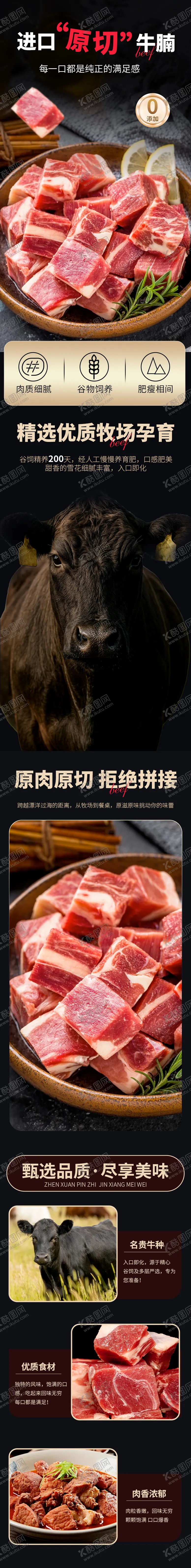 编号：55531712151839211057【酷图网】源文件下载-牛腩详情页