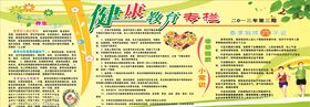春季健康宣传栏