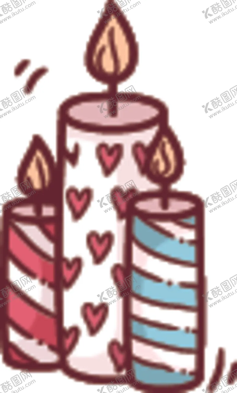 编号：20596109171531172679【酷图网】源文件下载-蜡烛