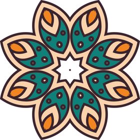 复古花纹图案