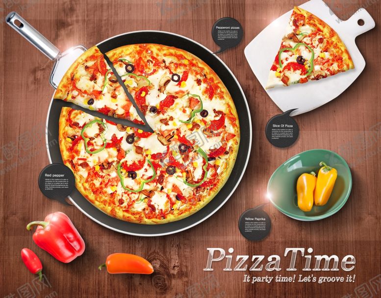 编号：95652909300439238509【酷图网】源文件下载-美食海报图片