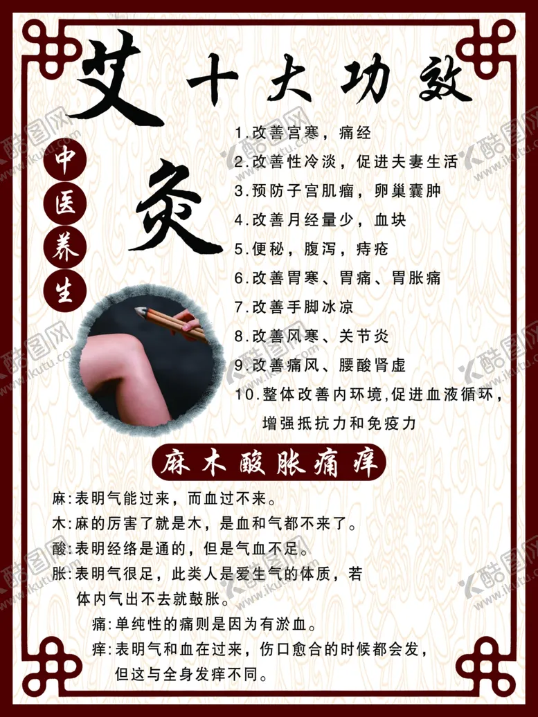 编号：84170202132354483515【酷图网】源文件下载-艾灸功效