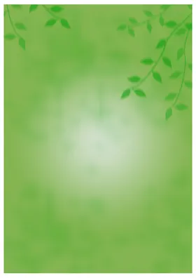 海报背景绿色立春树枝清明节