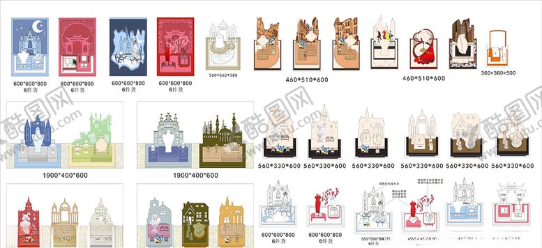 编号：26696010030348405976【酷图网】源文件下载-珠宝店橱窗陈列设计