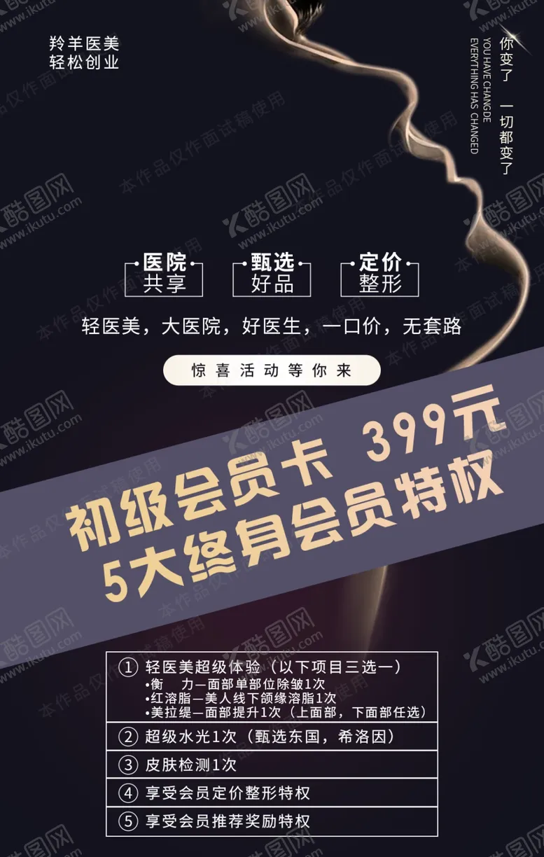 编号：79371604181001156851【酷图网】源文件下载-医美海报