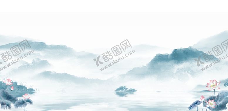 编号：80450701211249233852【酷图网】源文件下载-水墨山水背景