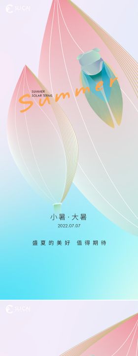 小暑大暑海报