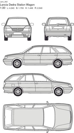 手绘汽车