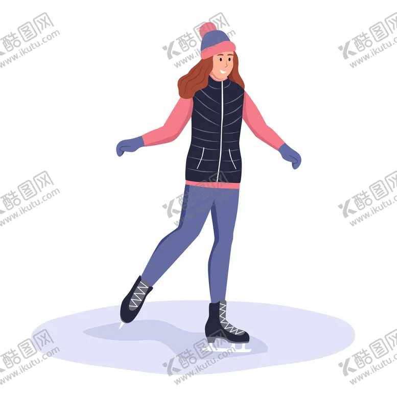 编号：68591709261827143425【酷图网】源文件下载-滑冰