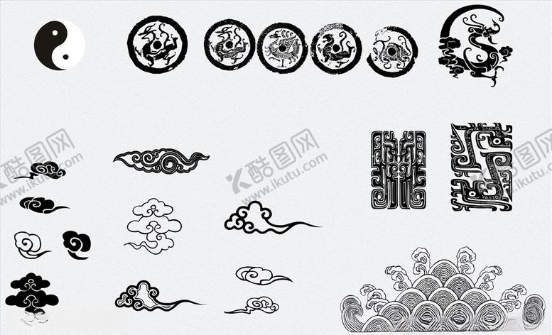 编号：23648004070953087505【酷图网】源文件下载-中国古典图案矢量图