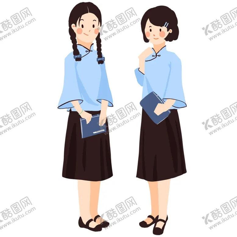 编号：52615203230318114995【酷图网】源文件下载-民国卡通女人