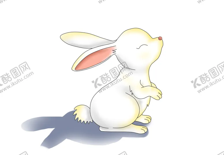 编号：52913406251004319244【酷图网】源文件下载-中秋月兔玉兔插画卡通海报素材