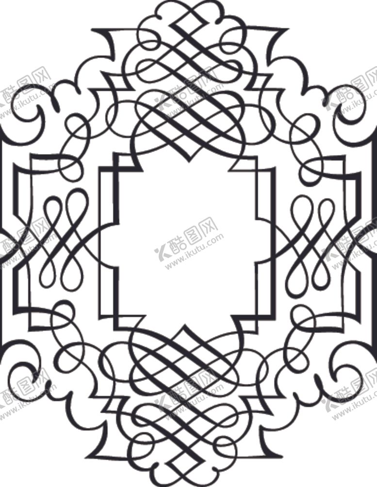编号：94436505090007165678【酷图网】源文件下载-欧式花纹