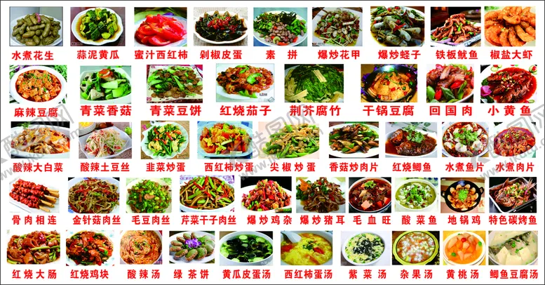 编号：17436610211648355217【酷图网】源文件下载-菜单  菜品