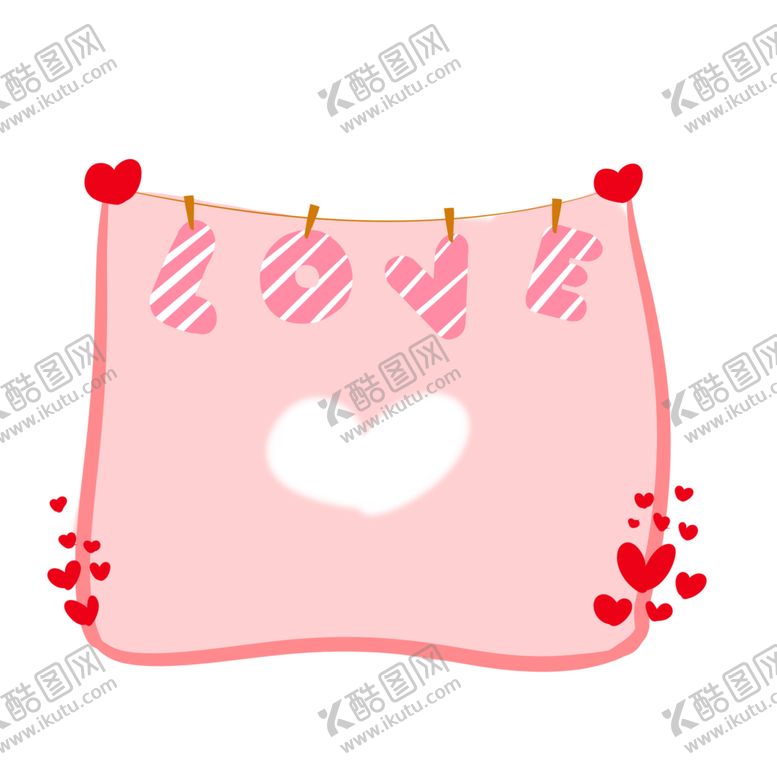 编号：69208209260026269209【酷图网】源文件下载-对话框PNG幼儿园爱心信